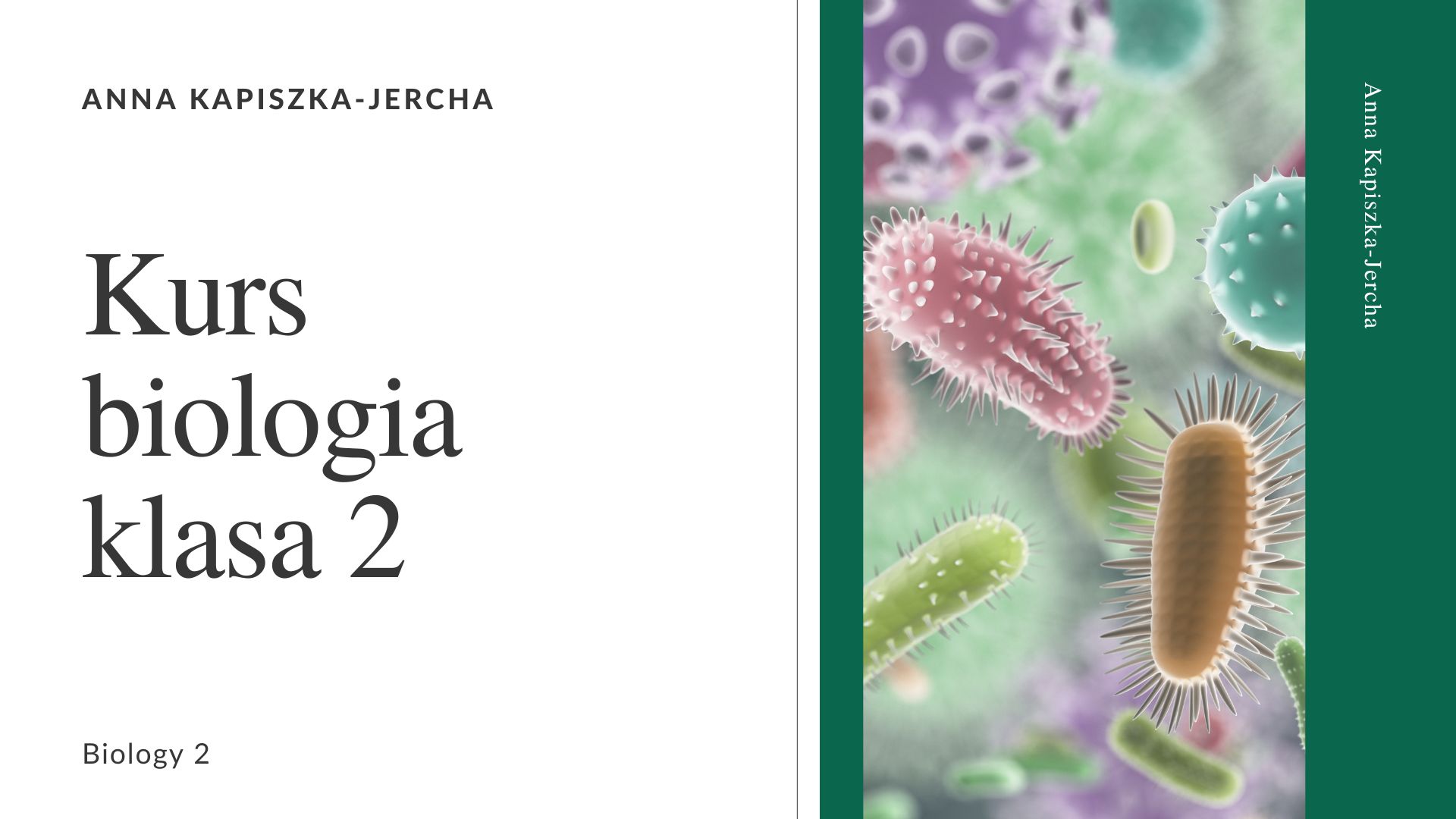 Biologia KLASA 2 – Anna Kapiszka – kursy