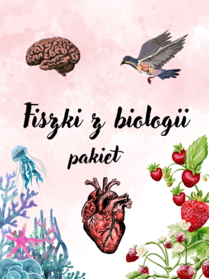 🌟 Pakiet Fiszek Biologicznych dla Wszystkich Klas! 🌟
