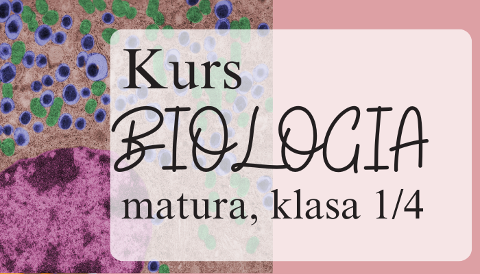 Biologia matura 2025, część 1/4, klasa 1