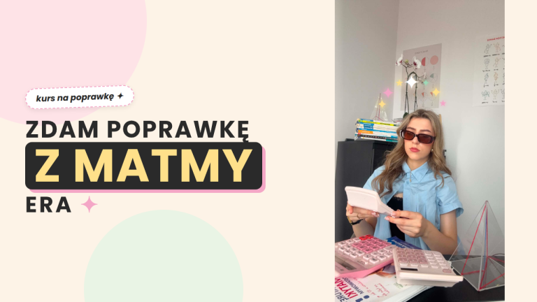 ZDAM POPRAWKĘ Z MATMY ERA