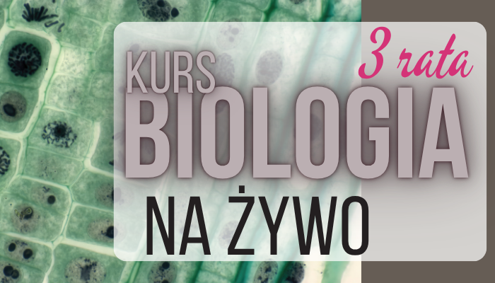 🌿 KURS BIOLOGIA 2026/2027 – OPŁATA LISTOPAD (3. RATA)