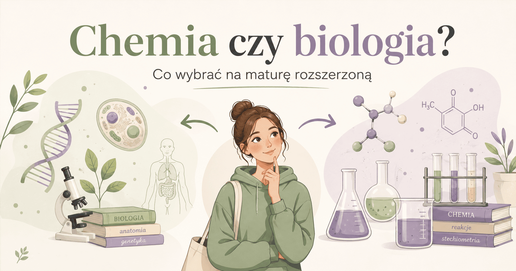 Chemia czy biologia na maturę – co wybrać na maturę rozszerzoną?