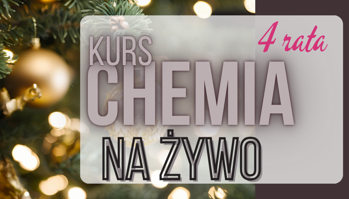 🌿 KURS CHEMIA 2026/2027 – OPŁATA GRUDZIEŃ (4. RATA)